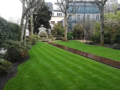 Création d’un gazon d’ornement Paris 16